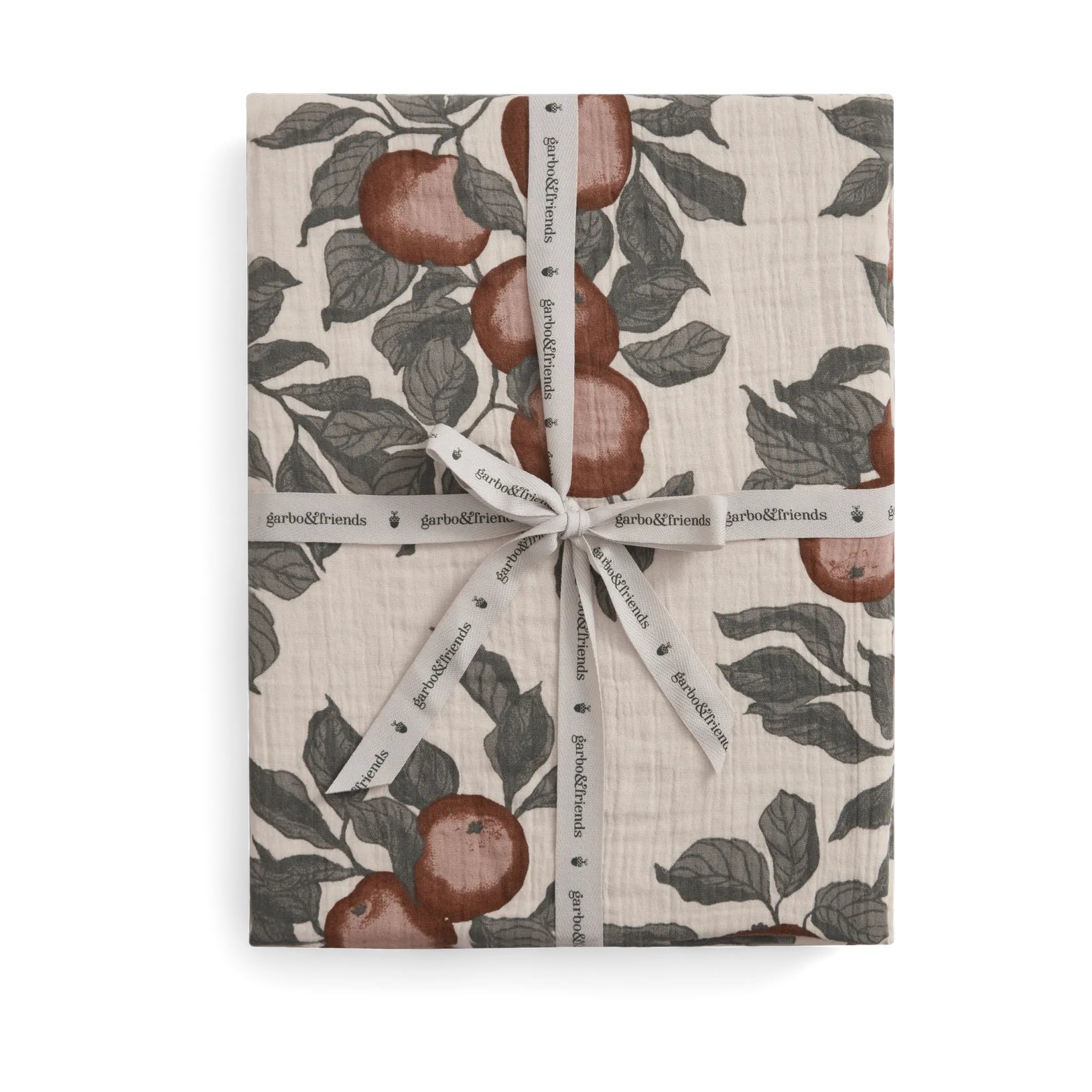 Pomme Muslin fitted sheet, 160x200x30 cm Garbo&Friends
