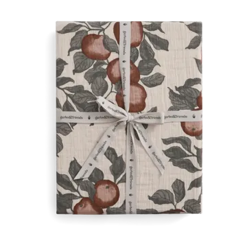 Pomme Muslin fitted sheet - 160x200x30 cm - Garbo&Friends