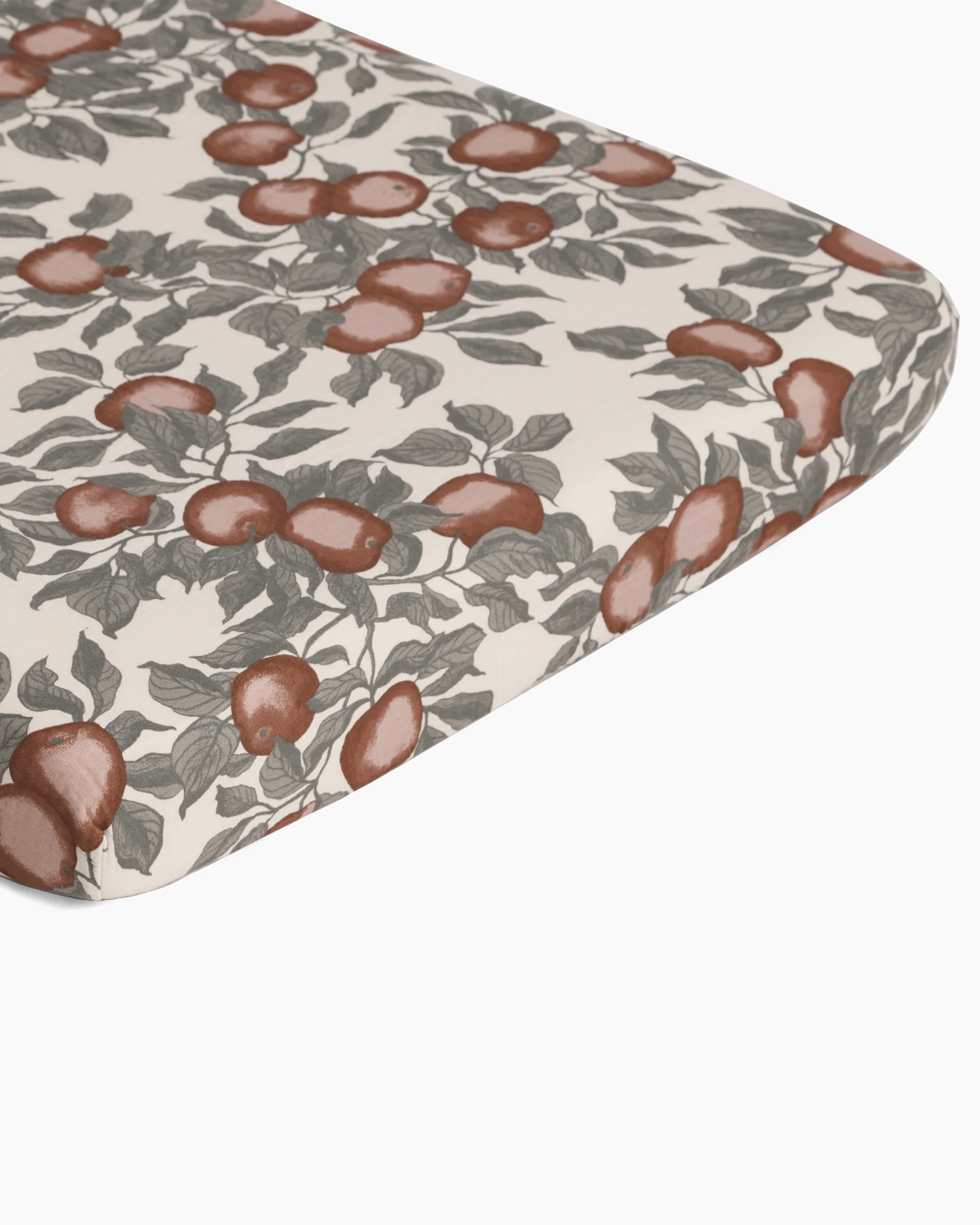 Pomme Muslin fitted sheet, 90x200x30 cm Garbo&Friends
