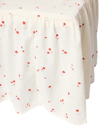 Poppy Seersucker bed skirt - 120x200x45 cm - Garbo&Friends