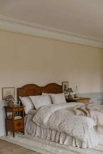Poppy Seersucker bed skirt - 120x200x45 cm - Garbo&Friends