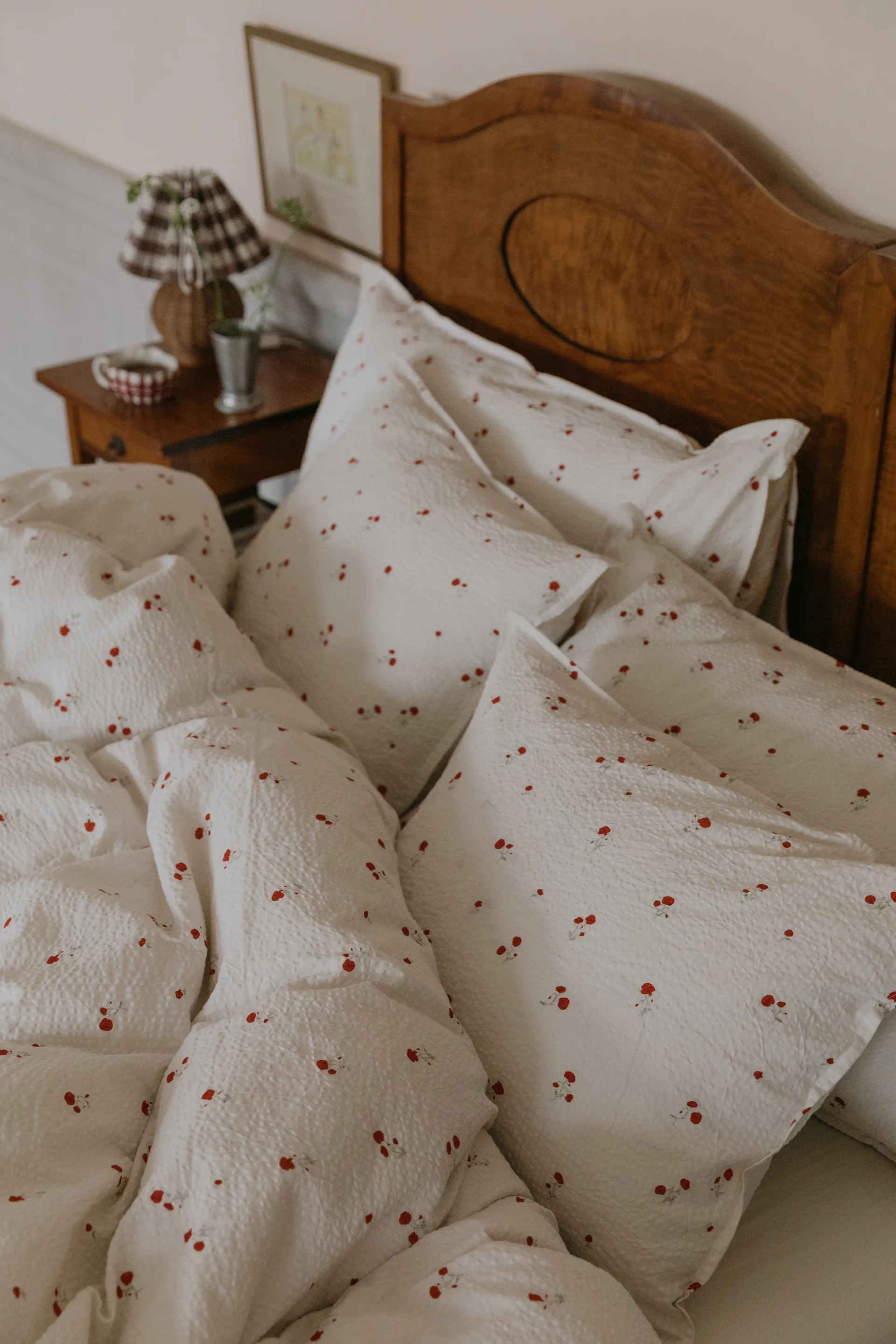 Poppy Seersucker pillowcase, 50x90 cm Garbo&Friends