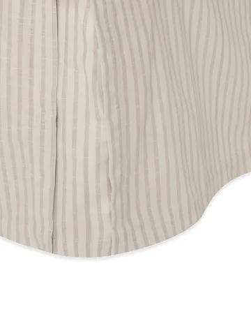 Stripe Mauve bed skirt - 180x200x53 cm - Garbo&Friends