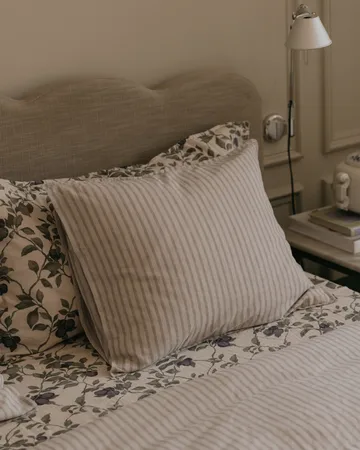 Stripe Mauve pillowcase - 50x90 cm - Garbo&Friends