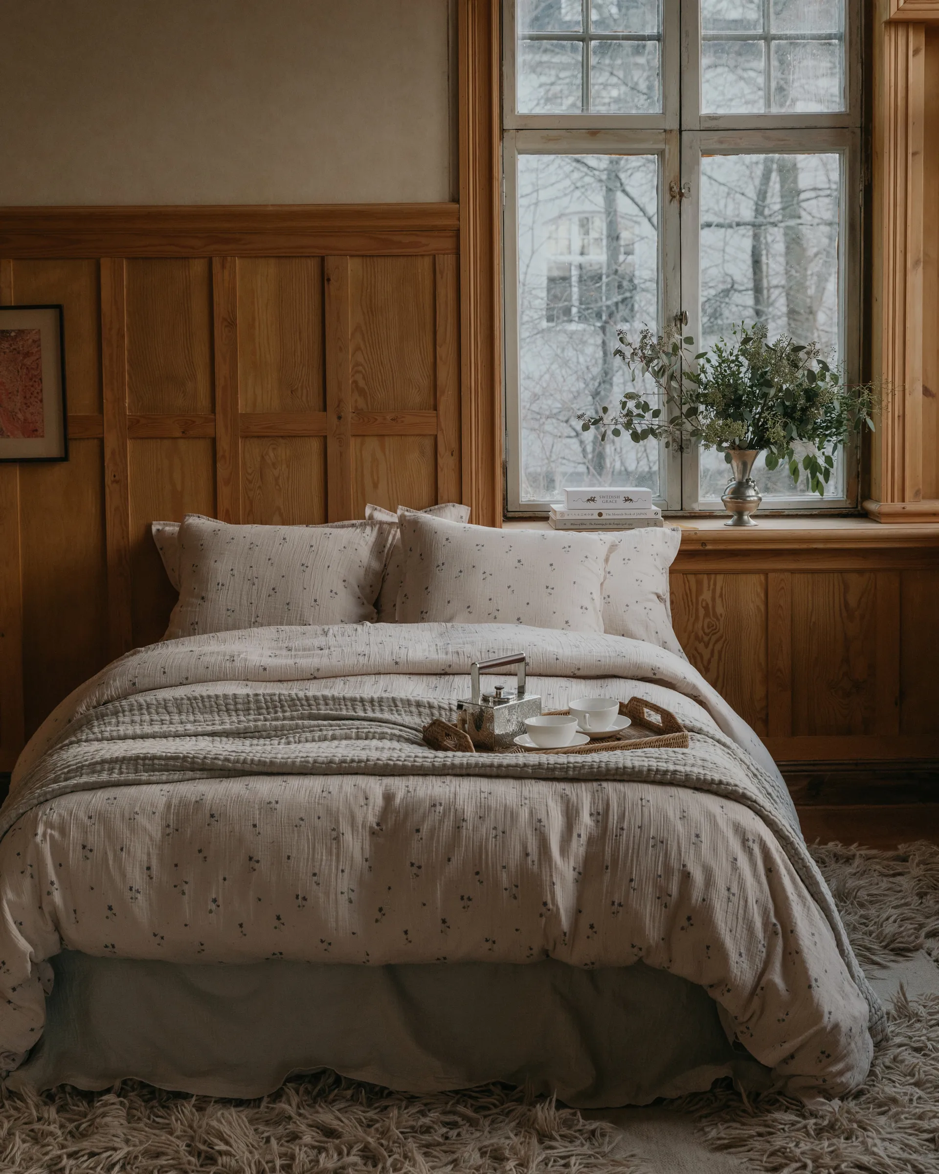 Viola Muslin double duvet cover, 240x220 cm Garbo&Friends