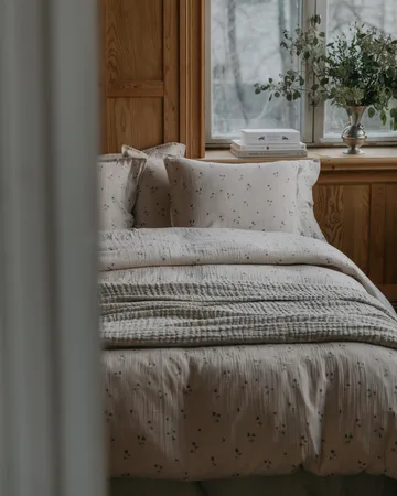 Viola Muslin double duvet cover - 240x220 cm - Garbo&Friends