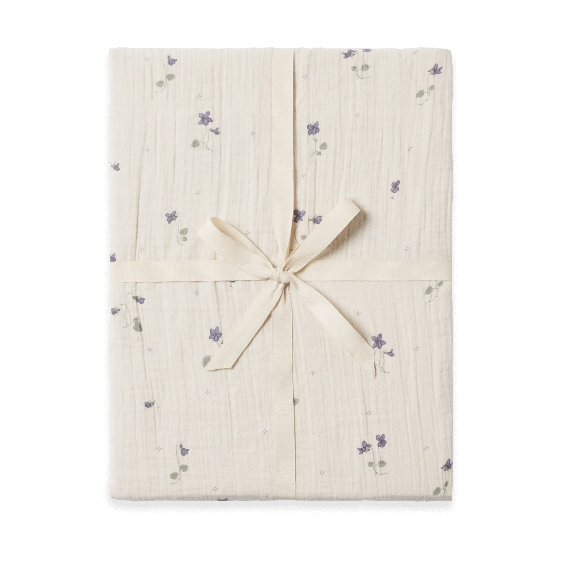 Viola Muslin fitted sheet, 60x120x20 cm Garbo&Friends