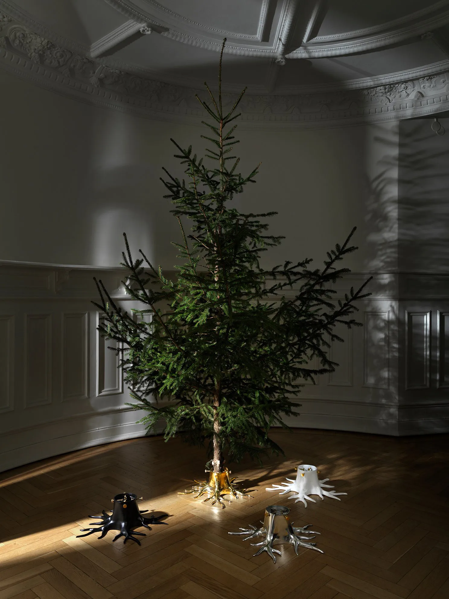 Garden Glory Christmas tree stand, Cremé white Garden Glory