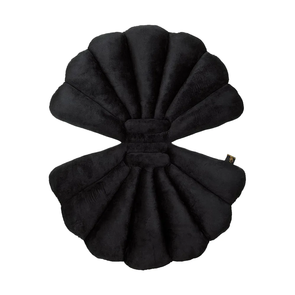 Garden Glory Shell seat cushion, Black Garden Glory