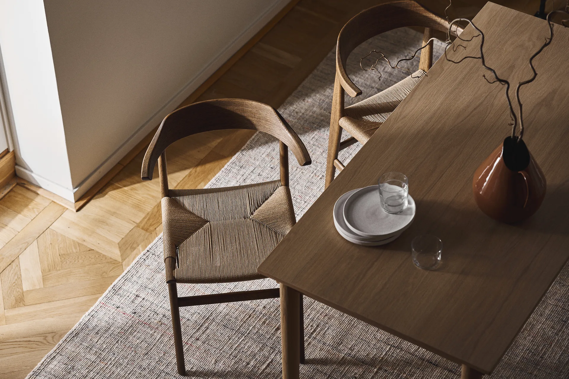 Tak table 140x70 cm, Oak-natural Gärsnäs