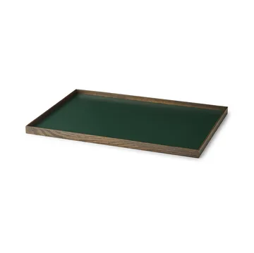 Frame tray large 35.5x50.6 cm - Smoked oak-green - Gejst