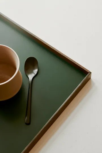 Frame tray large 35.5x50.6 cm - Smoked oak-green - Gejst
