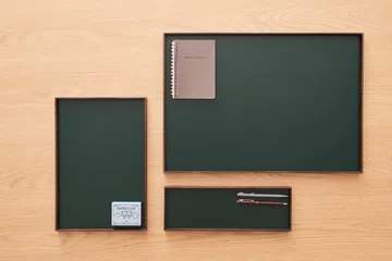Frame tray large 35.5x50.6 cm - Smoked oak-green - Gejst