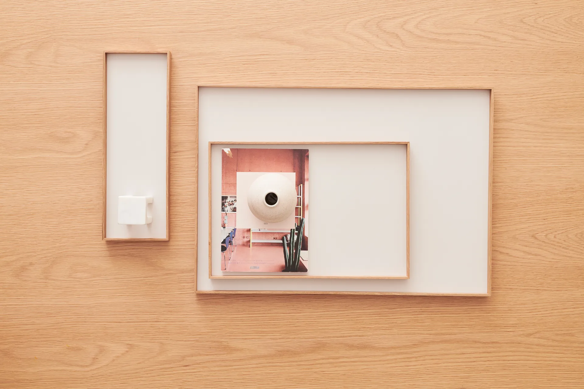 Frame tray medium 23x34 cm, Oak-beige Gejst