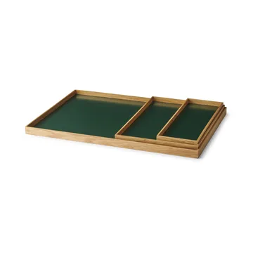 Frame tray medium 23x34 cm - Oak-green - Gejst