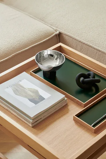 Frame tray medium 23x34 cm - Oak-green - Gejst