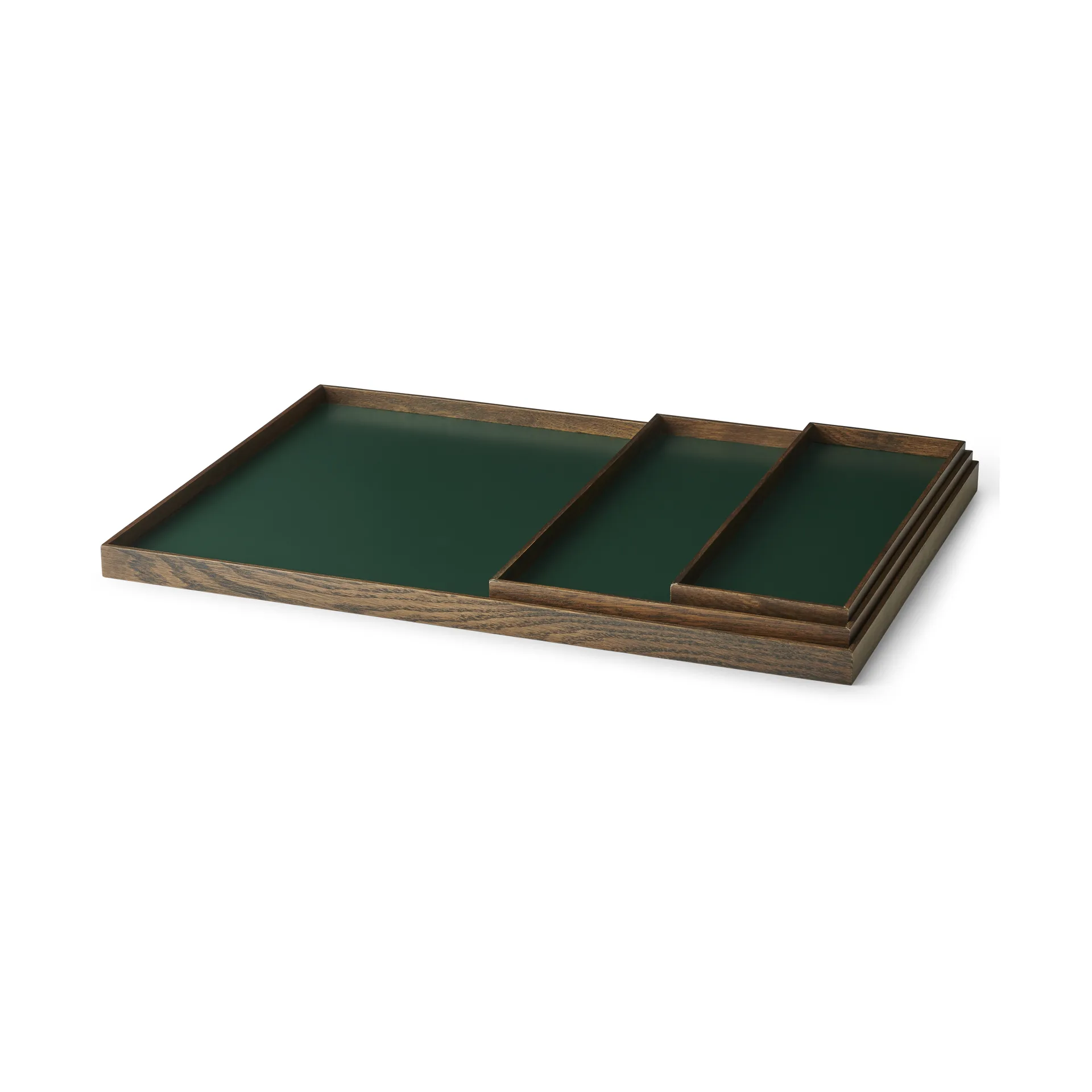 Frame tray medium 23x34 cm, Smoked oak-green Gejst
