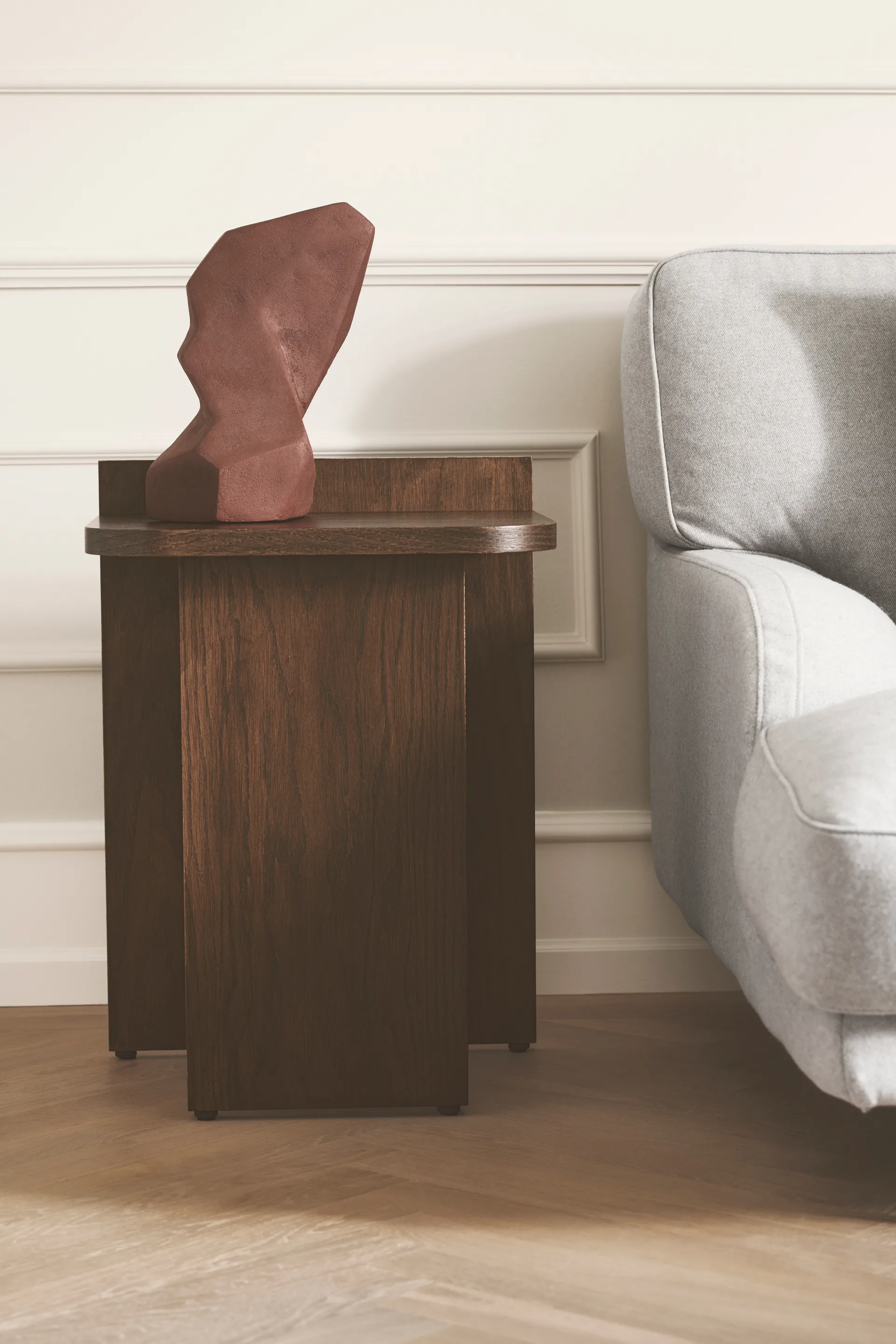 Ismo side table, Dark Oak Gejst