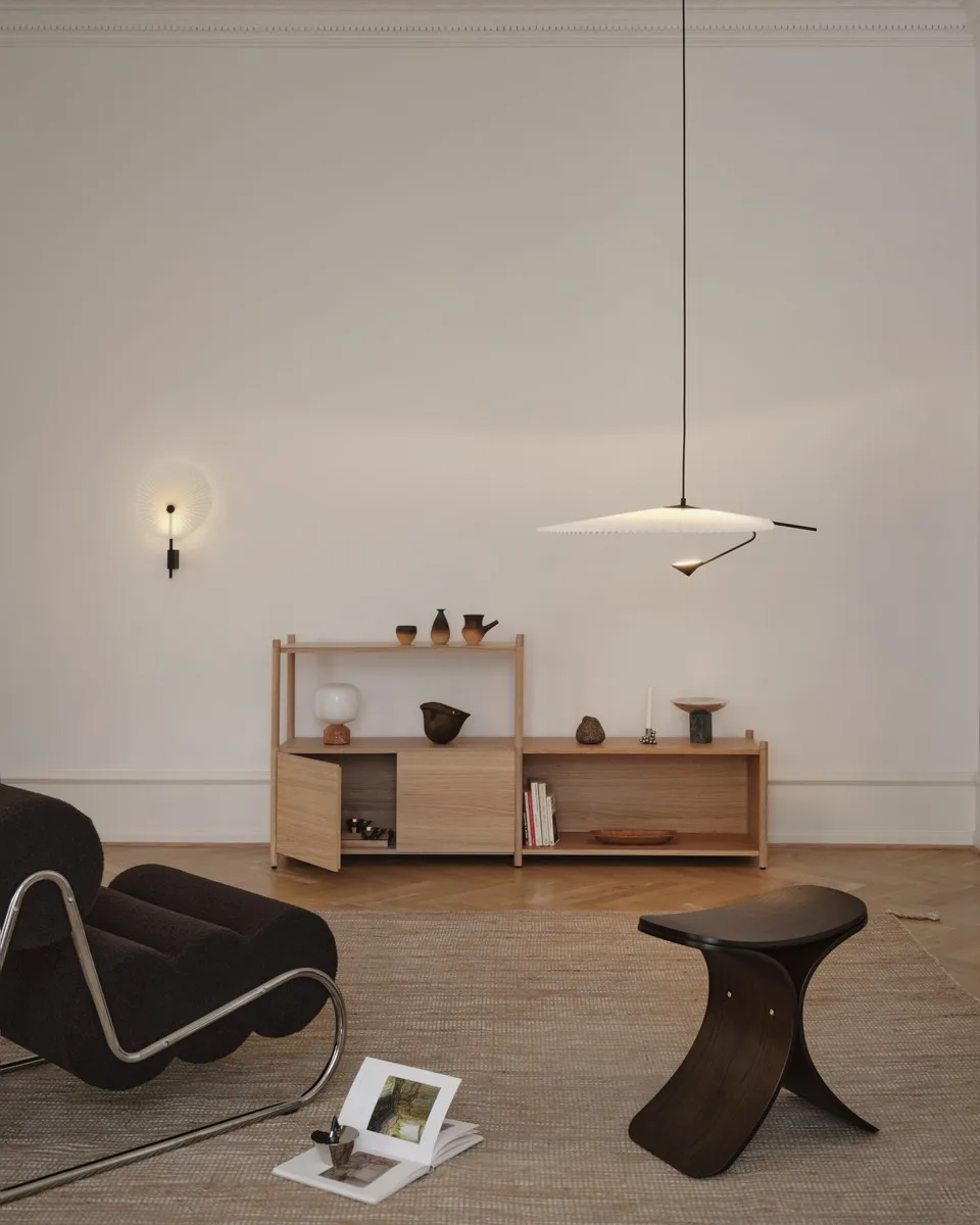 Luno stool 48x28x72 cm, Dark oak Gejst