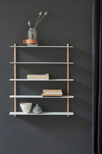 Nivo shelf E - Light oak-white - Gejst