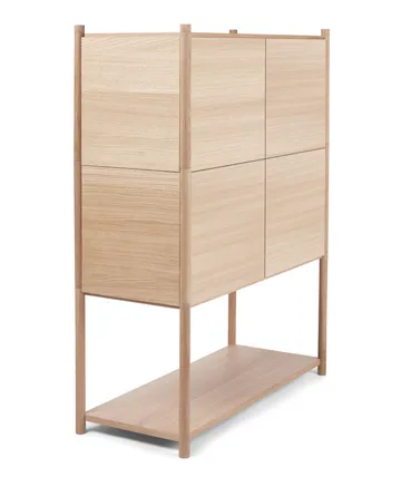 Sceene bookcase E - Light oak - Gejst