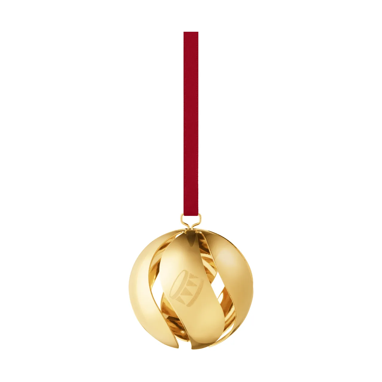 2026 Christmas bauble, Gold Georg Jensen