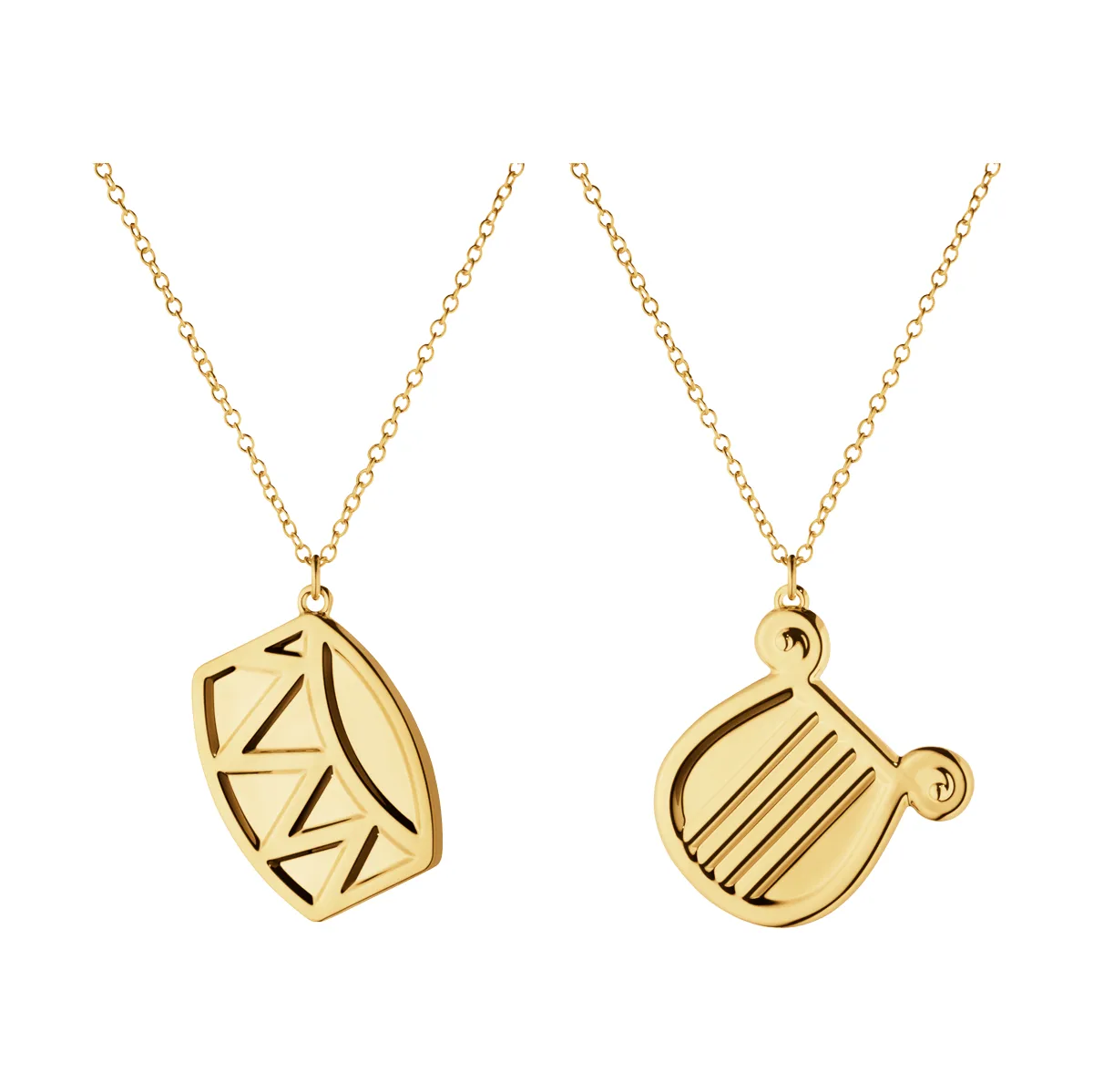 2026 ornament set, Gold-plated zinc alloy Georg Jensen