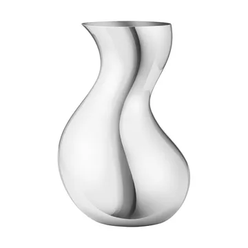Cobra vase - Stainless steel, medium - Georg Jensen