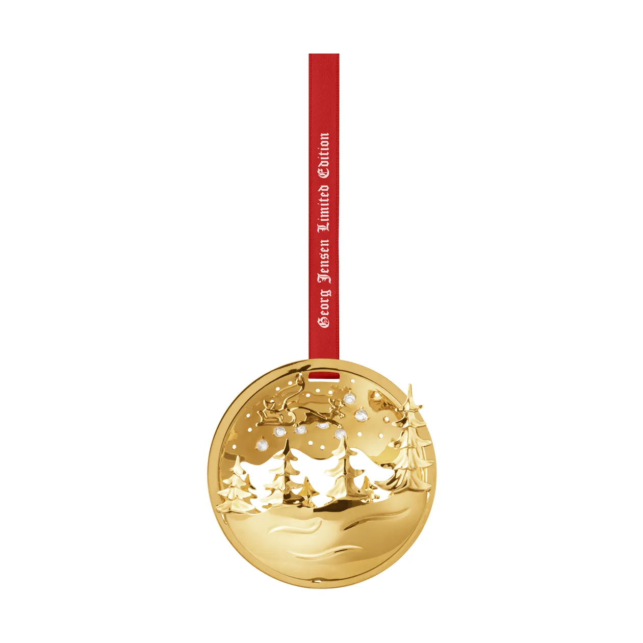 Georg Jensen anniversary mobile, 2006 edition, gold Georg Jensen