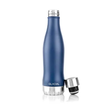 Glacial water bottle 400 ml - Matte navy - Glacial