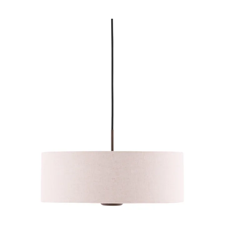 Bosco pendant lamp - Beige, dark-stained oak, Ø55 cm - Globen Lighting