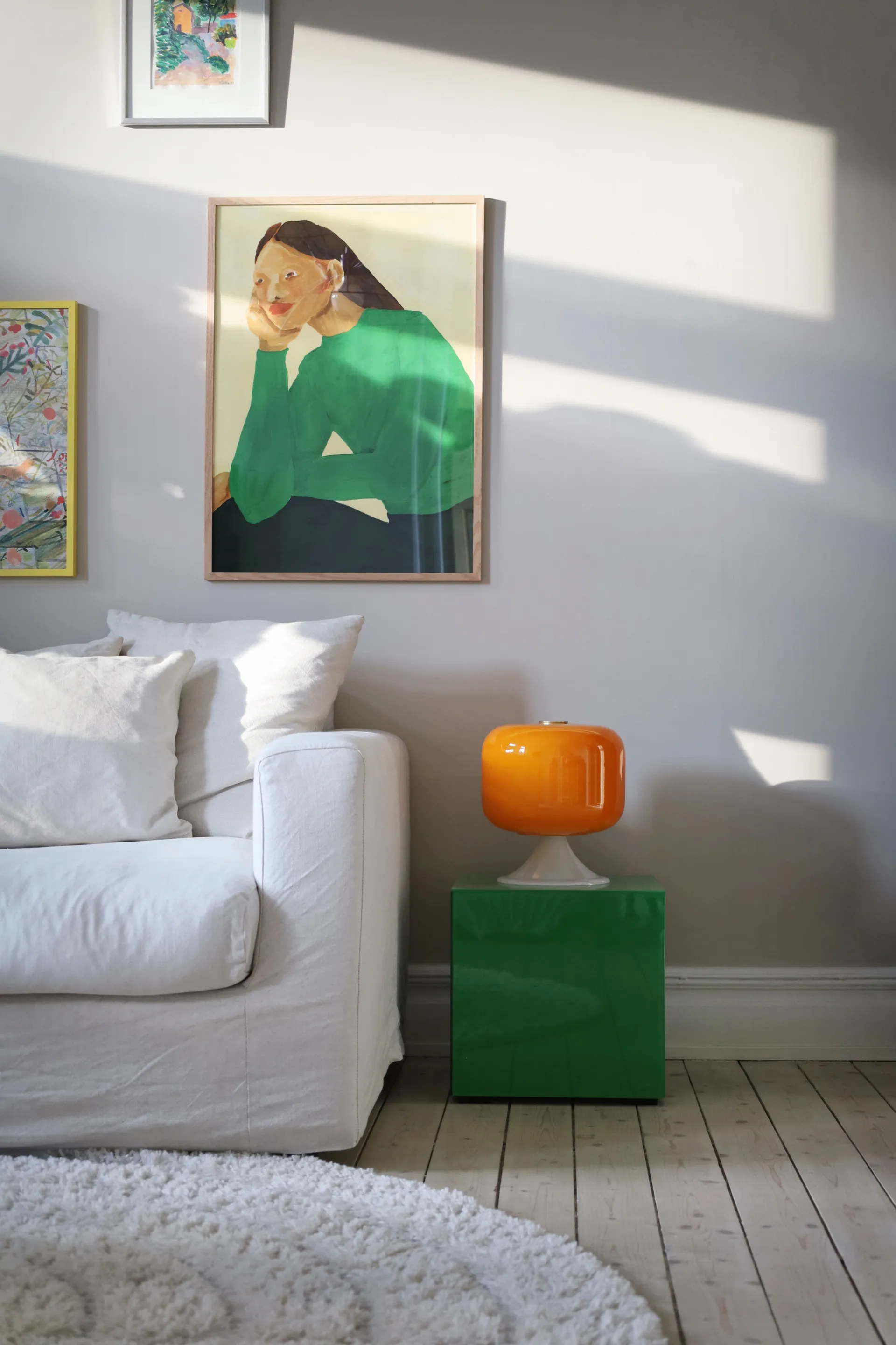 Bullen 25 table lamp, Orange Globen Lighting