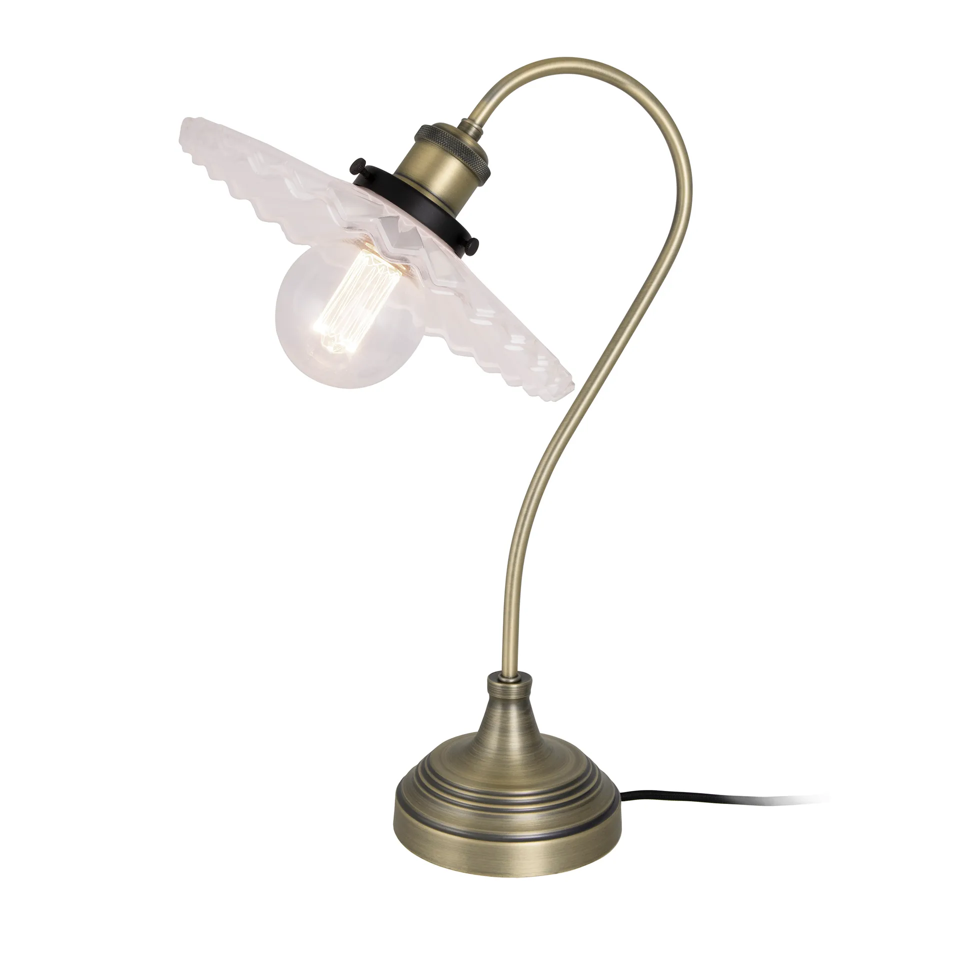 Cobbler table lamp, white Globen Lighting