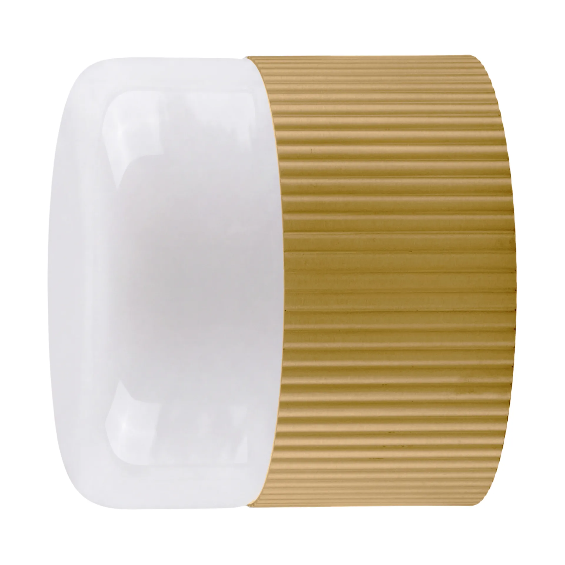 Hubble wall light, flush mount, White-gold Globen Lighting
