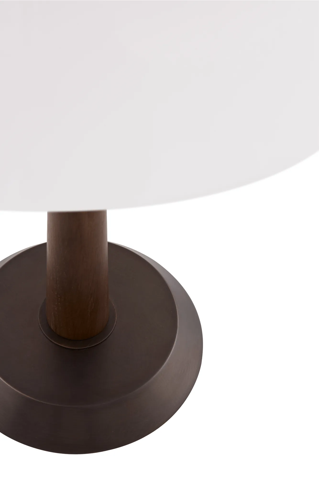 Ligna table lamp, Brown-stained, Ø29x39.2 cm Globen Lighting