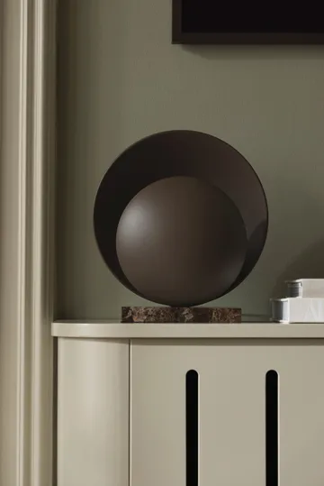 Orbit table lamp - Mocha, brown marble - Globen Lighting
