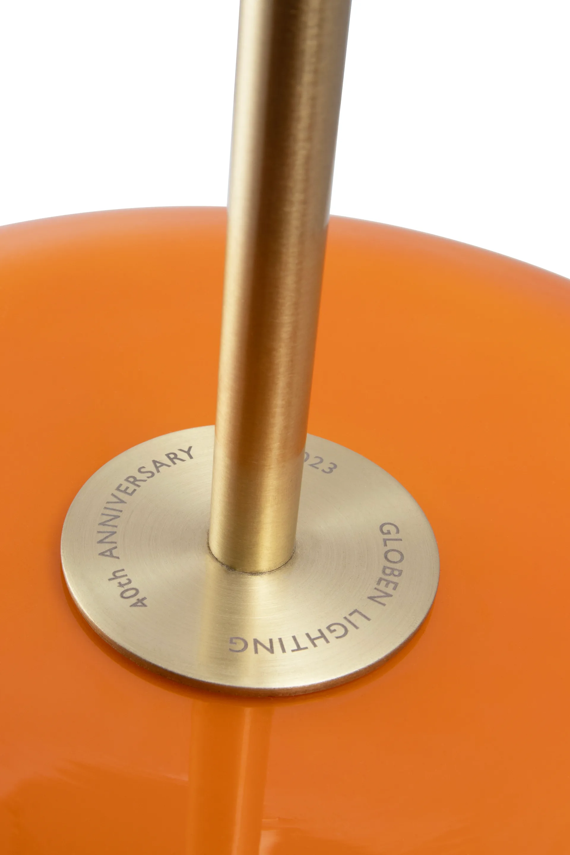 Stina 25 pendant, Orange Globen Lighting