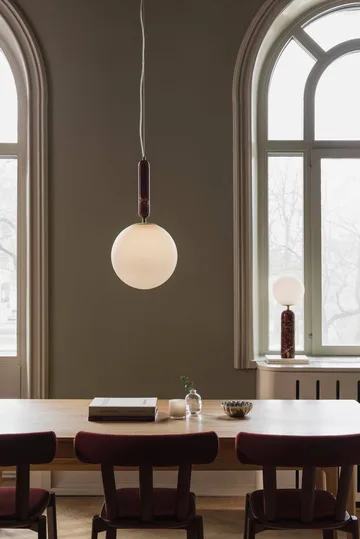 Torrano pendant lamp 30 cm - Rosso Levanto - Globen Lighting