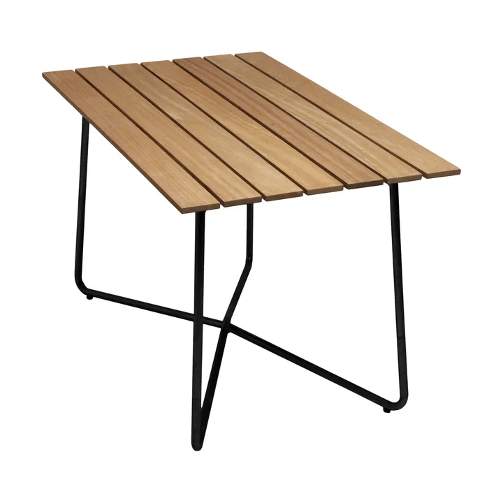 B25A table - Oiled oak-black - Grythyttan Stålmöbler