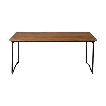B31 dining table - Untreated teak-black - Grythyttan Stålmöbler