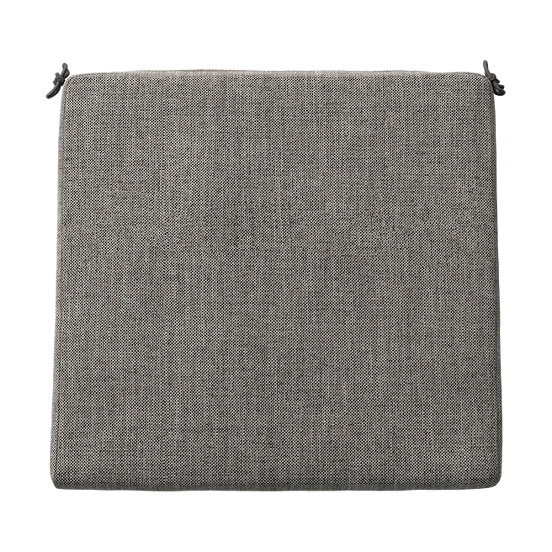 Chair 1 seat cushion, Black melange, 39x37 cm Grythyttan Stålmöbler