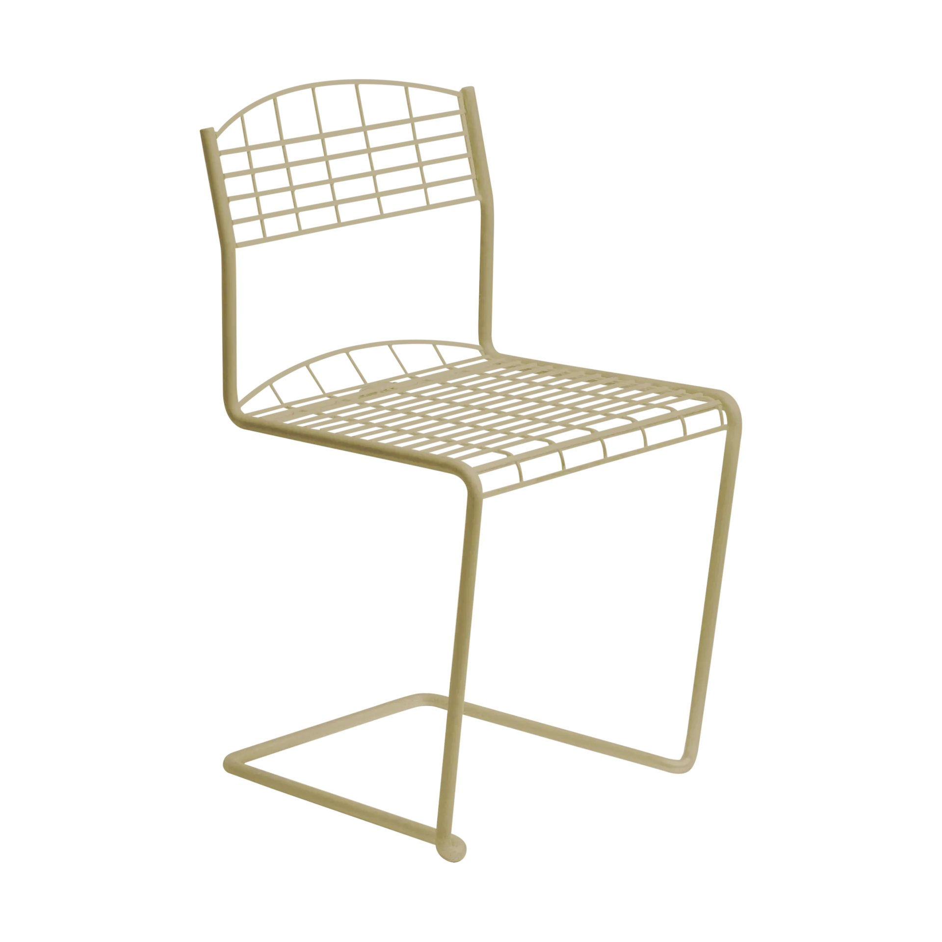 High Tech chair, Ivory Grythyttan Stålmöbler