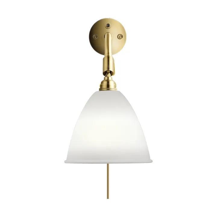 Bestlite BL7 wall lamp - bone china-brass - GUBI