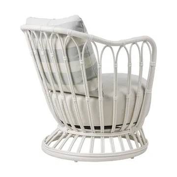 Grace Outdoor armchair - Leslie Limonta 006-020-alabaster white - GUBI