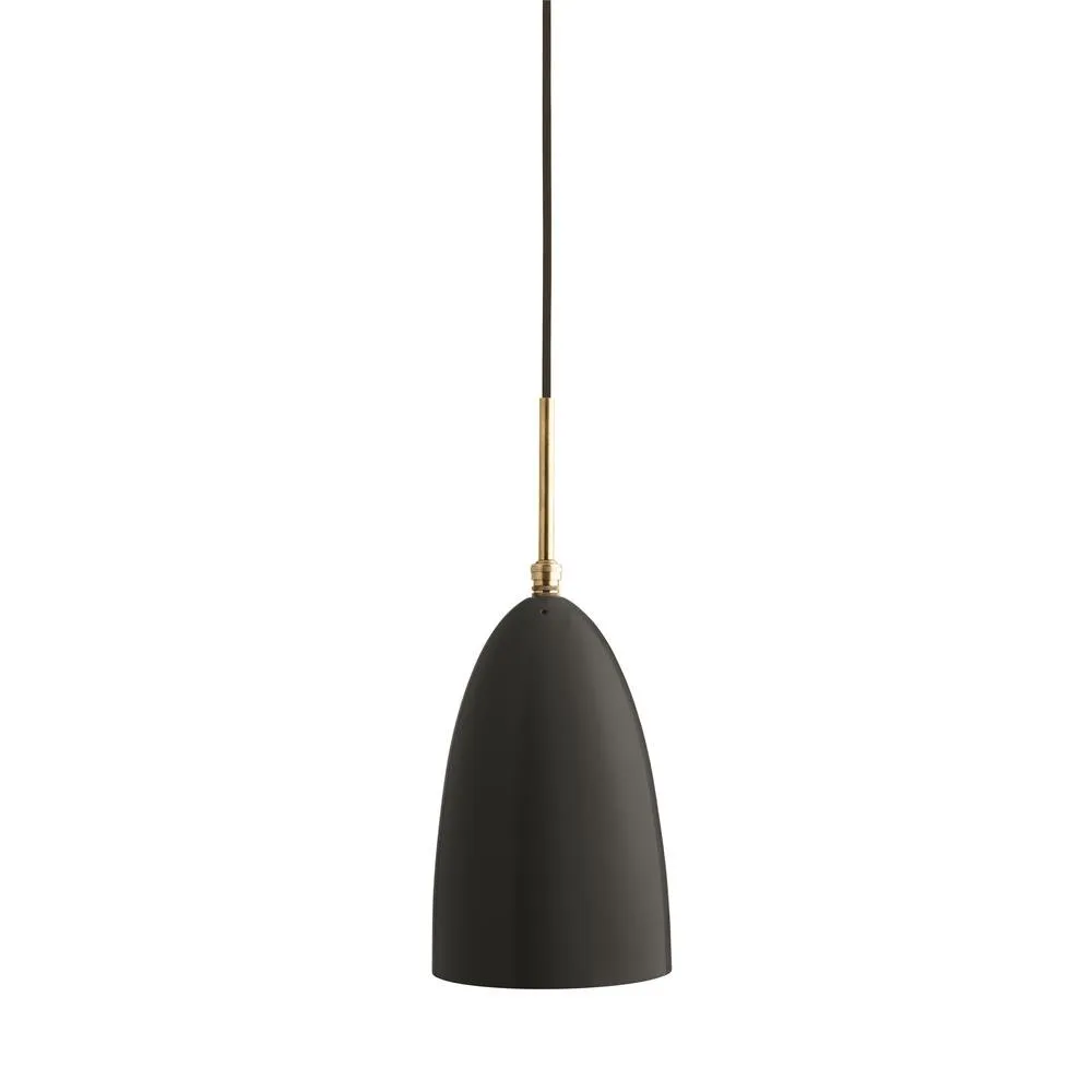 Grasshopper pendant lamp, black GUBI