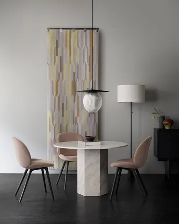 Gravity floor lamp - Emerald marble-canvas - GUBI
