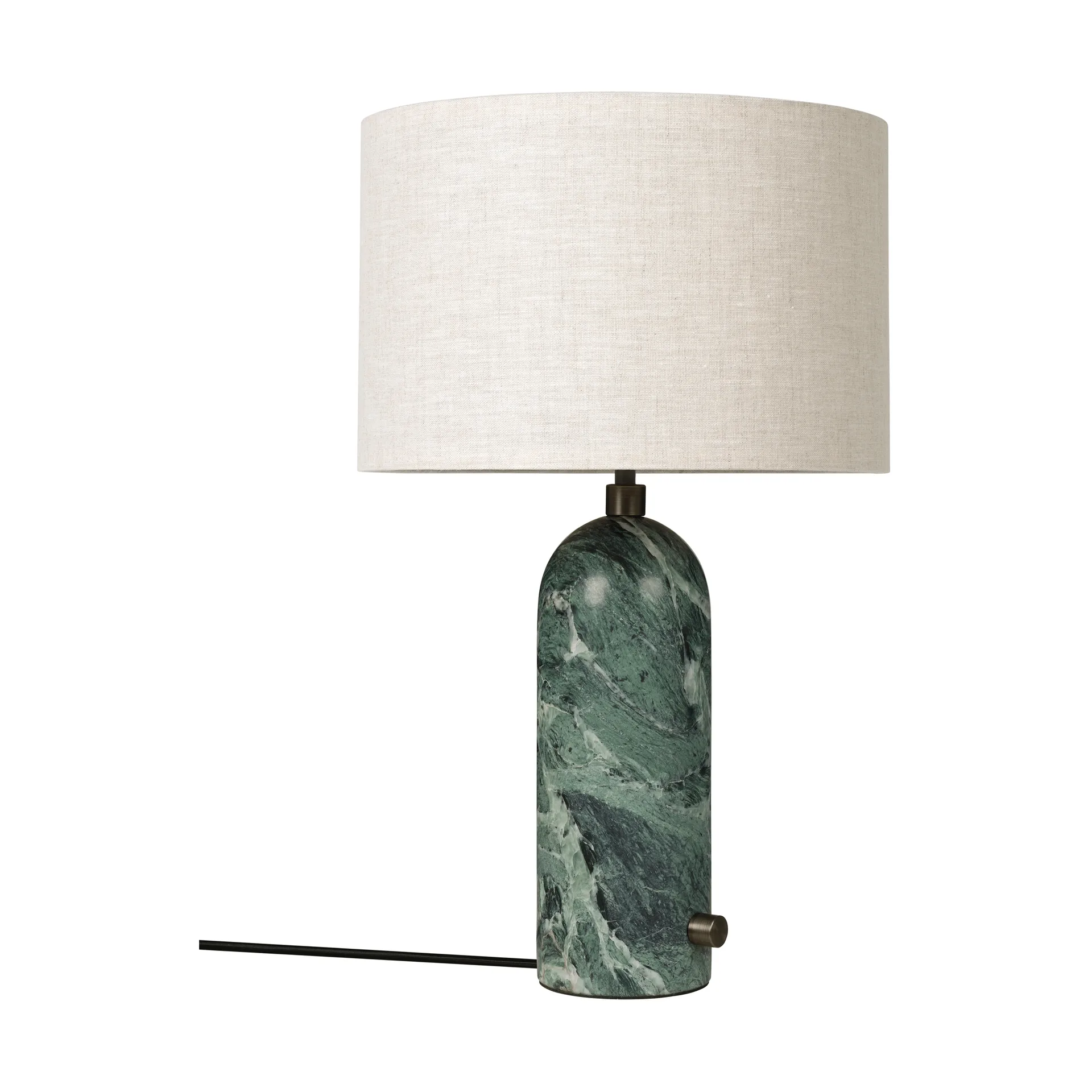 Gravity S table lamp, Emerald marble-canvas GUBI