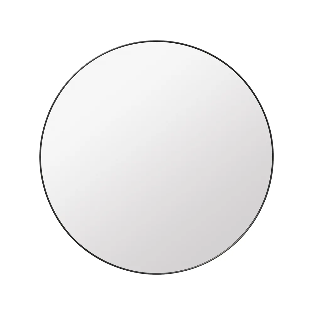 Gubi mirror, Black brass GUBI