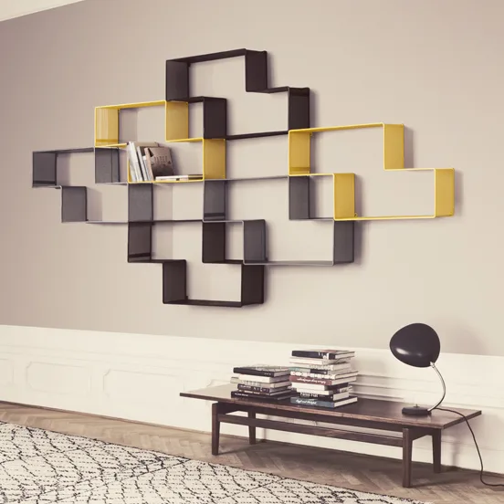 Matégot Dedal book shelf, grey GUBI