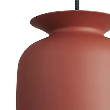 Ronde pendant small, rusty red GUBI